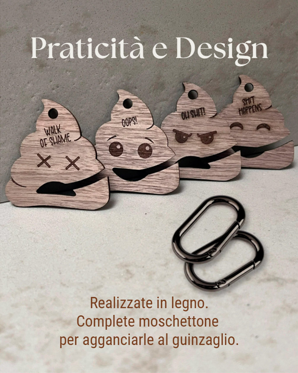 PooFaces – Porta Sacchetti da Passeggiata